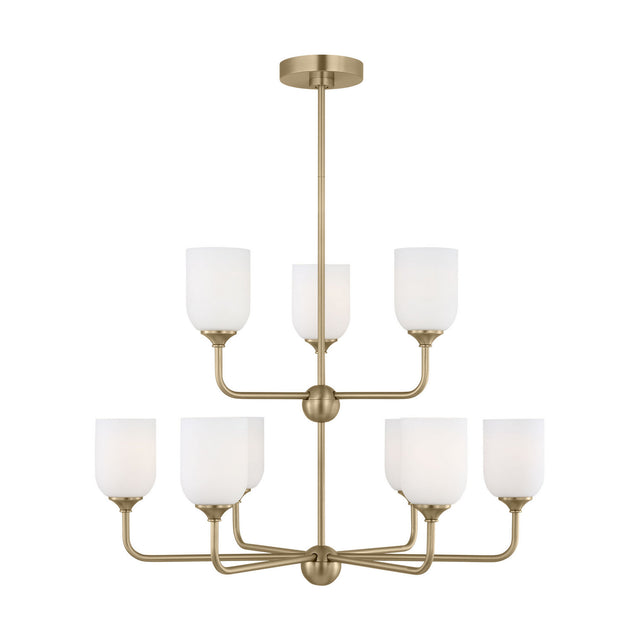 Emile Outdoor (Damp) Chandelier by Generation Lighting