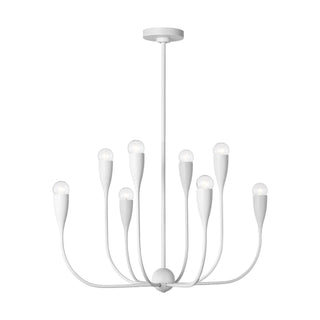 Buy matte-white Maya Chandelier by Generation Lighting