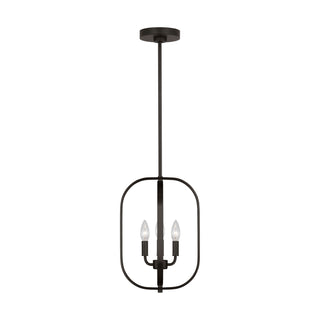 Buy midnight-black Loretto Chandelier by Generation Lighting