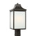 Antique Bronze with Smooth White Glass and White Shade