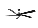 5-Blades Aspen Outdoor (Wet) Ceiling Fan (Light Kit Available) by Visual Comfort Fan