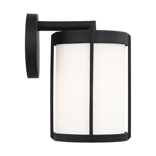 Buy textured-black-and-white-shade Luning Lantern by Generation Lighting