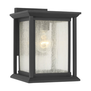 Buy textured-black-and-clear-seedy-shade Audley Lantern by Generation Lighting
