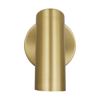 Buy satin-brass-with-satin-brass-glass-and-brass-gold-shade Frasar Outdoor (Damp) Sconce by Visual Comfort Studio