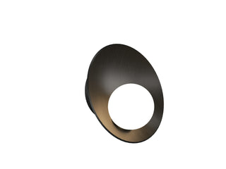 Buy charcoal-with-frosted-glass-glass-and-white-shade Oyster Outdoor (Damp) Wall Lamp by Accord Lighting