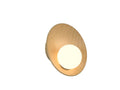 Oyster Outdoor (Damp) Wall Lamp by Accord Lighting
