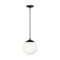 Leo-Hanging Globe Outdoor (Damp) Pendant by Visual Comfort Studio