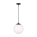 Leo-Hanging Globe Outdoor (Damp) Pendant by Visual Comfort Studio