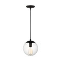 Leo - Hanging Globe Outdoor (Damp) Pendant by Visual Comfort Studio