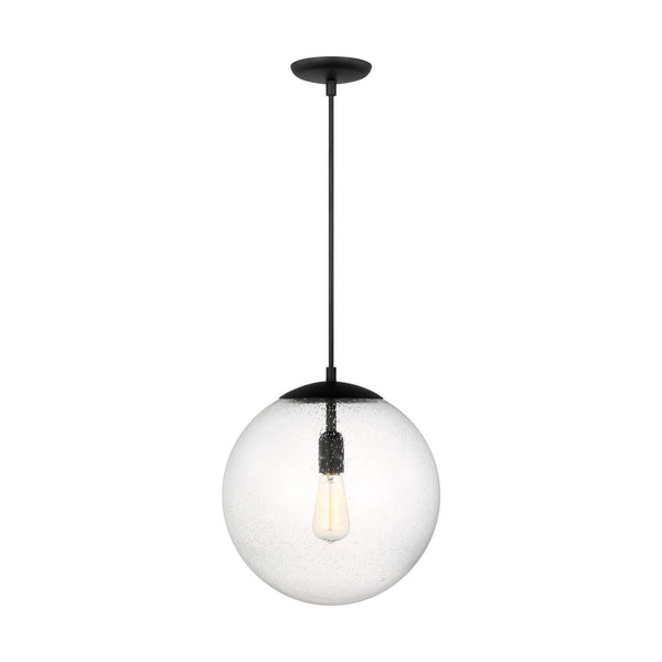 Leo-Hanging Globe Outdoor (Damp) Pendant by Visual Comfort Studio