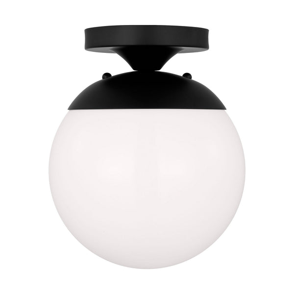 Leo - Hanging Globe Outdoor (Damp) Semi Flush Mount Light by Visual Comfort Studio