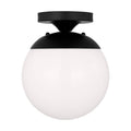 Leo - Hanging Globe Outdoor (Damp) Semi-Flush Mount Ceiling Light by Visual Comfort Studio