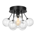 Bronzeville Outdoor (Damp) Semi-Flush Mount Ceiling Light by Visual Comfort Studio