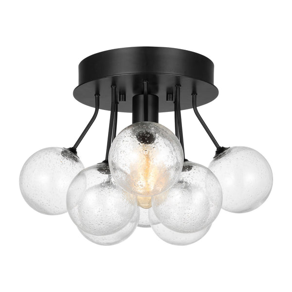 Bronzeville Outdoor (Damp) Semi-Flush Mount Ceiling Light by Visual Comfort Studio