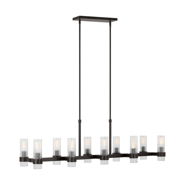 Geneva Outdoor (Damp) Chandelier by Visual Comfort Studio