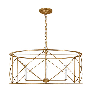 Beatrix Outdoor (Damp) Chandelier by Visual Comfort Studio