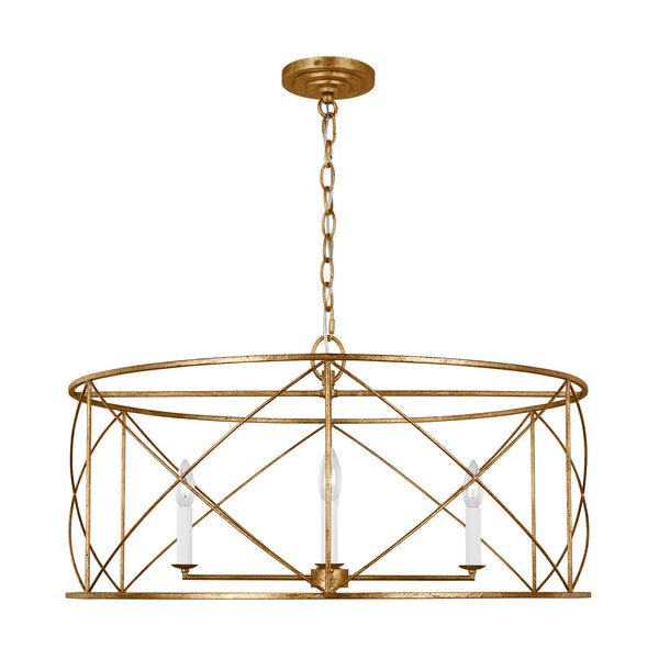 Beatrix Outdoor (Damp) Chandelier by Visual Comfort Studio