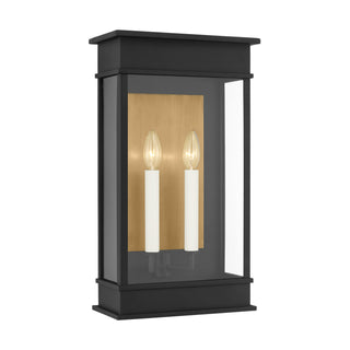 Buy textured-black Cupertino Outdoor (Wet) Sconce by Visual Comfort Studio