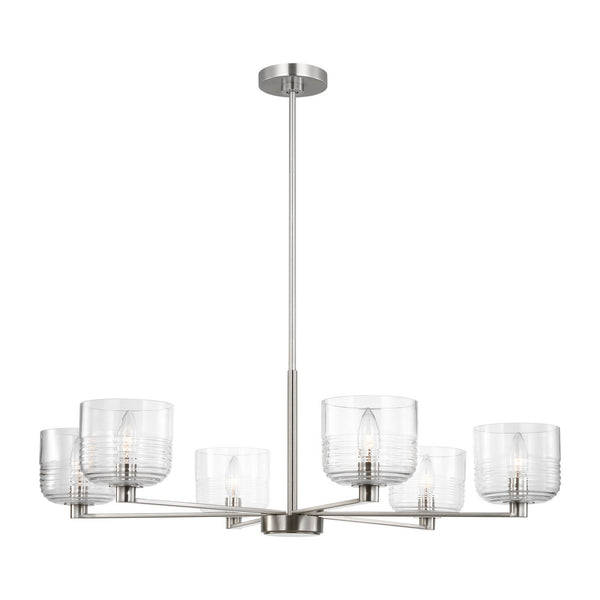 Lochdale Outdoor (Damp) Chandelier by Visual Comfort Studio