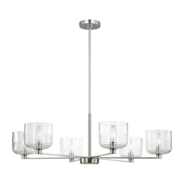 Lochdale Outdoor (Damp) Chandelier by Visual Comfort Studio
