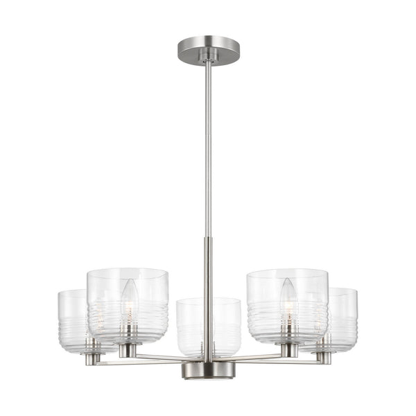 Lochdale Outdoor (Damp) Chandelier by Visual Comfort Studio