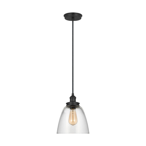 Baskin Outdoor (Damp) Pendant by Visual Comfort Studio
