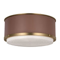 Marlowe Outdoor (Damp) Flush Mount Ceiling Light by Visual Comfort Studio