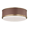 Marlow Outdoor (Damp) Flush Mount Ceiling Light by Visual Comfort Studio