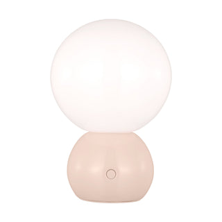 Buy blush-with-undefined-glass-and-white-shade Suki Table Lamp by Visual Comfort Studio