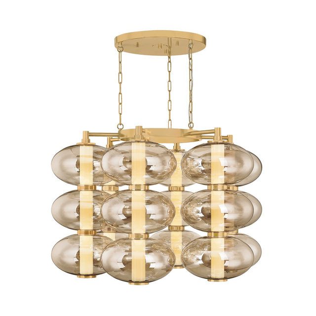 Toulouse Outdoor (Damp) Chandelier by Corbett Lighting