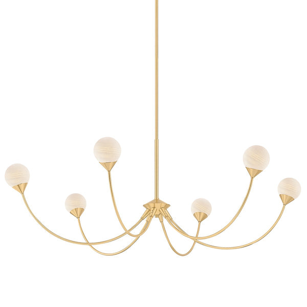 Natasha Outdoor (Damp) Chandelier by Mitzi