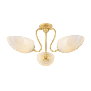 Reva Outdoor (Damp) Semi Flush Mount Light by Mitzi