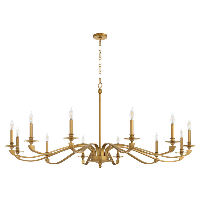 Chantelle Outdoor (Damp) Chandelier by Quorum