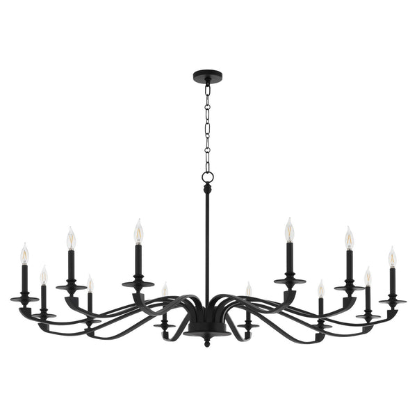 Chantelle Outdoor (Damp) Chandelier by Quorum