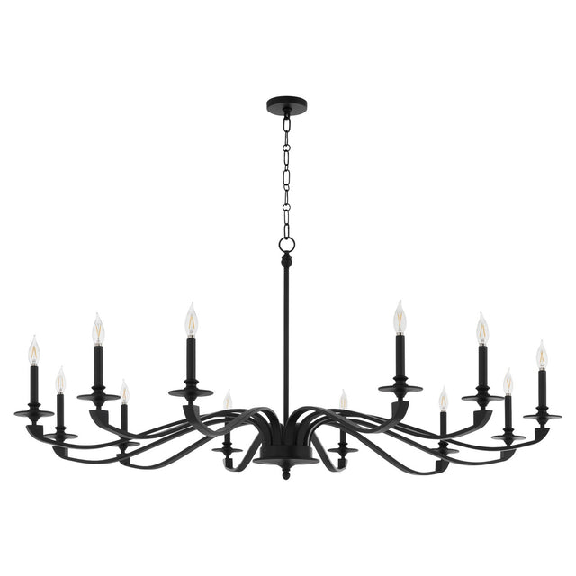 Chantelle Outdoor (Damp) Chandelier by Quorum