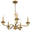 Chantelle Outdoor (Damp) Chandelier by Quorum