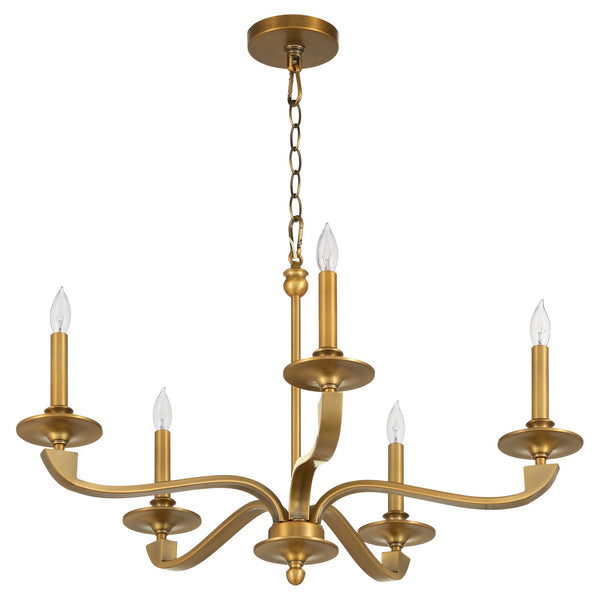 Chantelle Outdoor (Damp) Chandelier by Quorum