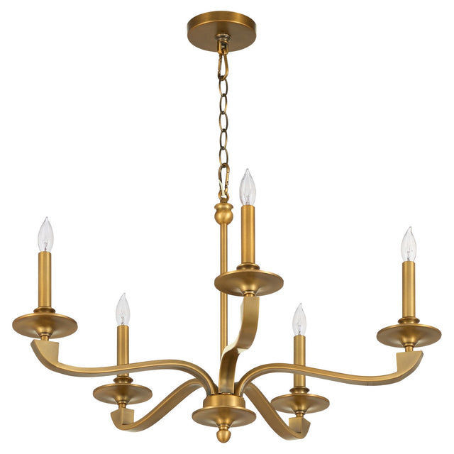 Chantelle Outdoor (Damp) Chandelier by Quorum