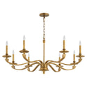 Chantelle Outdoor (Damp) Chandelier by Quorum