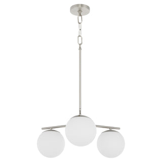 Buy satin-nickel Jasper Outdoor (Damp) Chandelier by Quorum