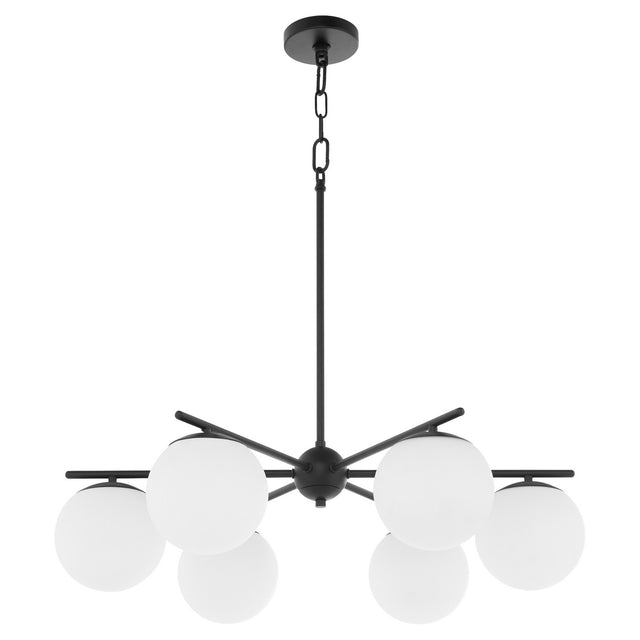 Jasper Outdoor (Damp) Chandelier by Quorum