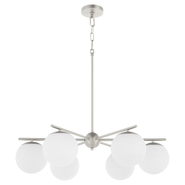 Jasper Outdoor (Damp) Chandelier by Quorum
