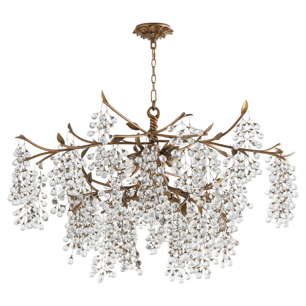 Glicina Outdoor (Damp) Chandelier by Quorum