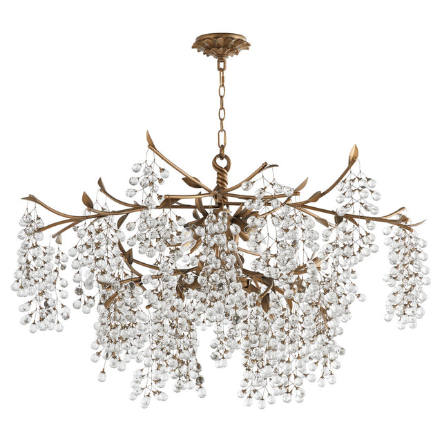 Glicina Outdoor (Damp) Chandelier by Quorum