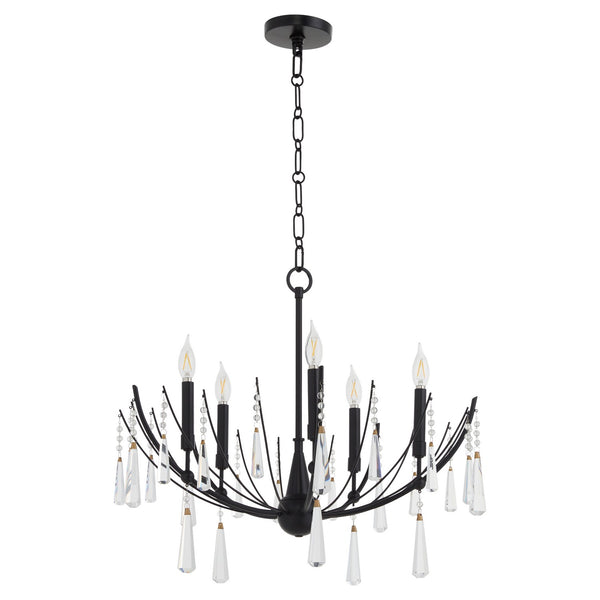 Eloise Outdoor (Damp) Chandelier by Quorum