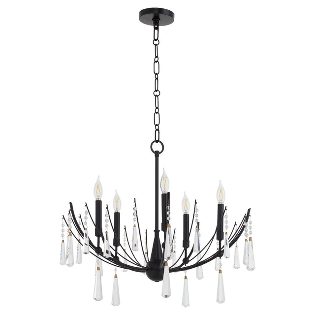 Eloise Outdoor (Damp) Chandelier by Quorum