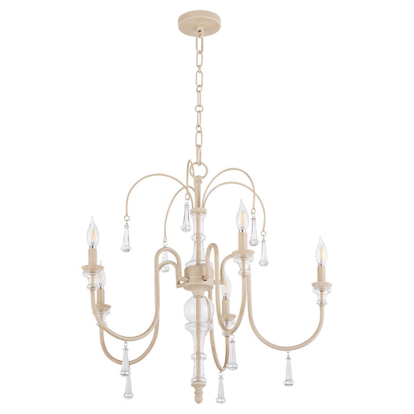 Clasica Outdoor (Damp) Chandelier by Quorum