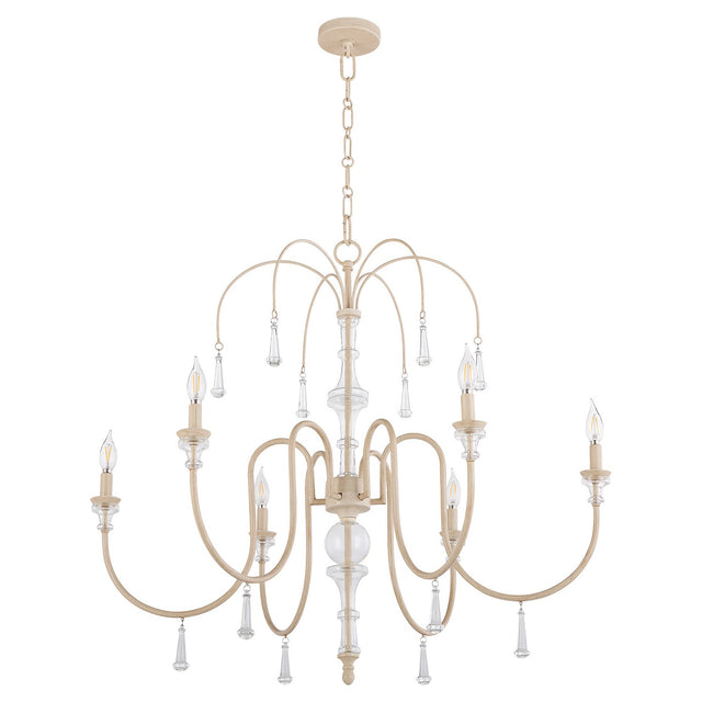Clasica Outdoor (Damp) Chandelier by Quorum