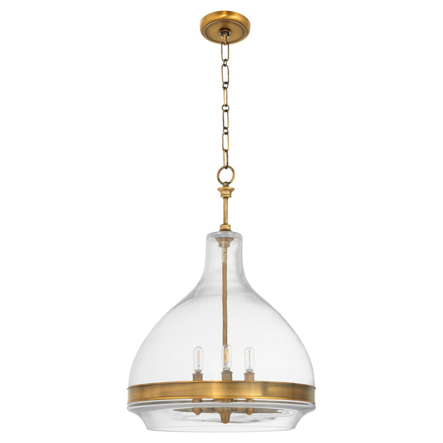 Tilbrook Outdoor (Damp) Pendant by Quorum