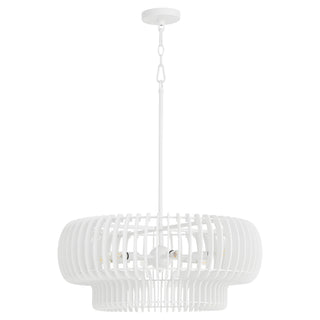 Buy studio-white Harrelson Outdoor (Damp) Pendant by Quorum